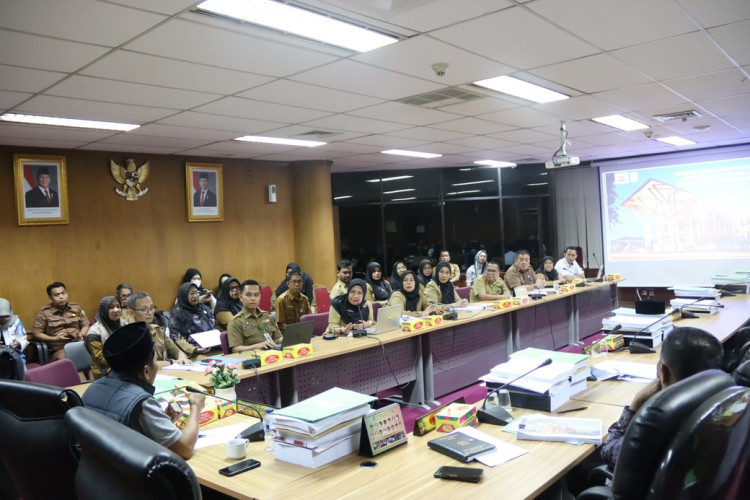 Ketua Komisi V DPRD Riau Adakan Rapat Dengan Dinas Perpustakaan, Bahas Realisasi Program Kegiatan